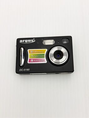 Argus DC-5190 Black 5MP 4x Zoom Digital Camera AS IS